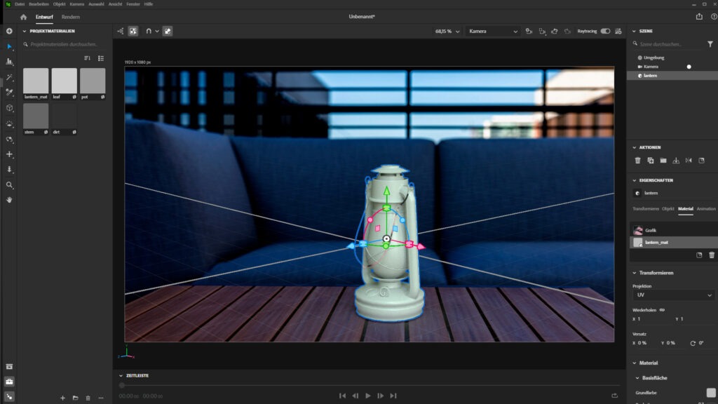 Adobe Substance Stager 3D Beispiel 01