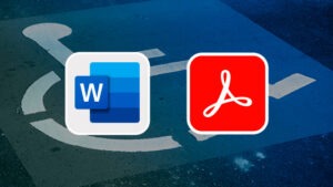 Beitragsbild Barrierefreie Dokumente Word und Acrobat Schulung
