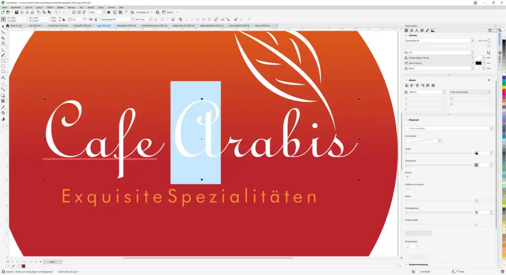 Corel Draw Grundlagen Schulung Beispiel Logo