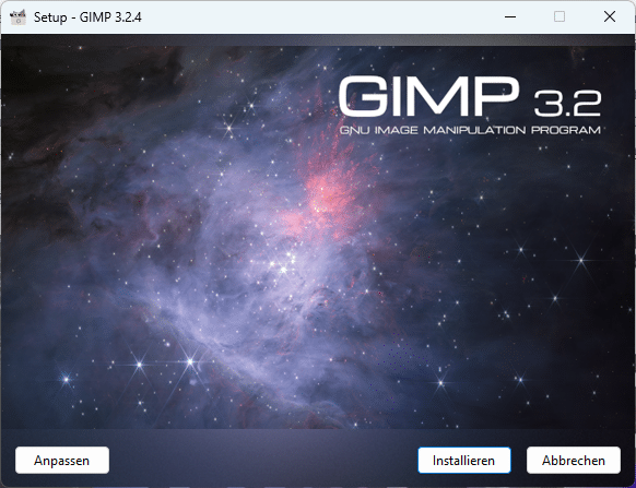 GIMP 2026 Version 3.2.4 unserTRAINING Gimp Schulung