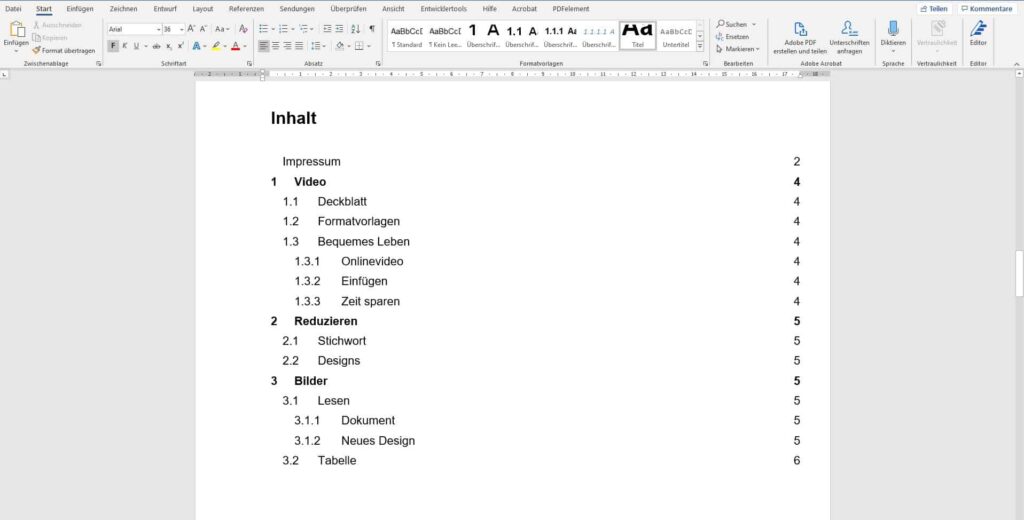 Kurs Barrierefreie Dokumente Word 02