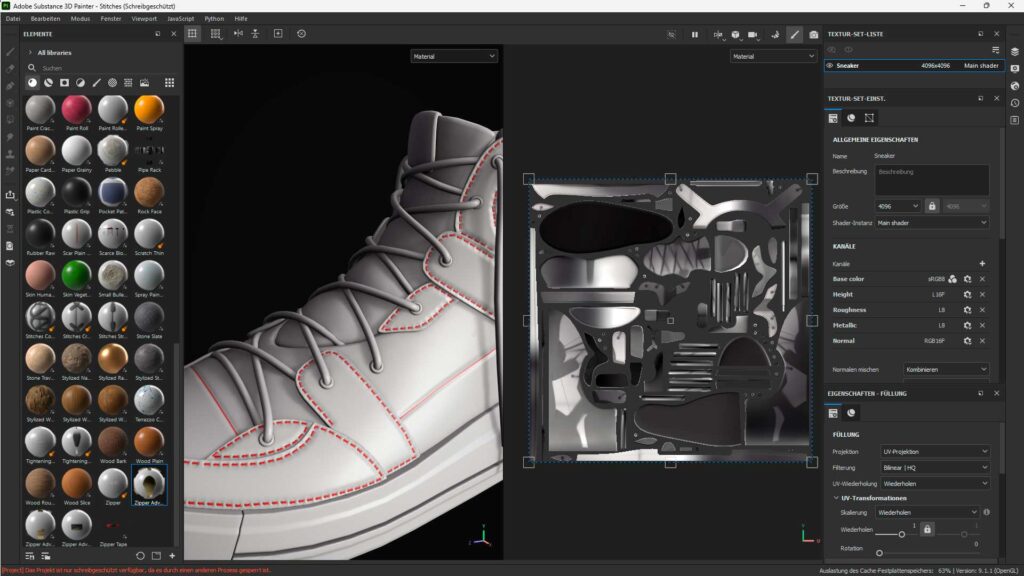 Adobe Substance Painter 3D Beispiel 12
