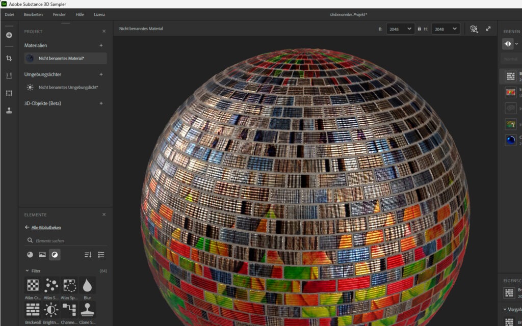 Adobe Substance Sampler Beispiel 02