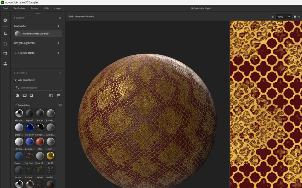 Adobe Substance Sampler Schulung