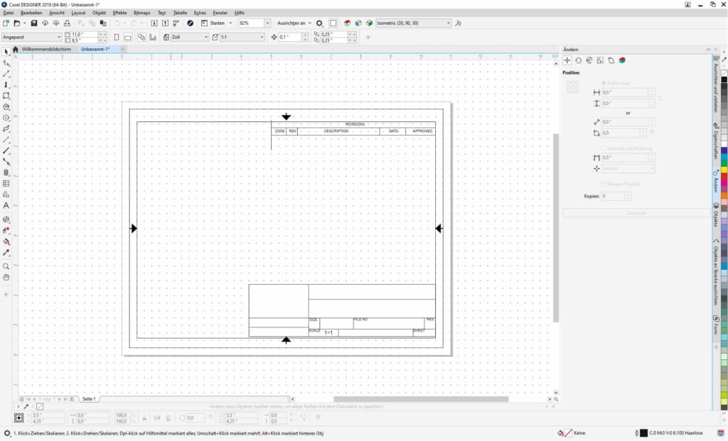 CorelDESIGNER Grundlagen Schulung 1