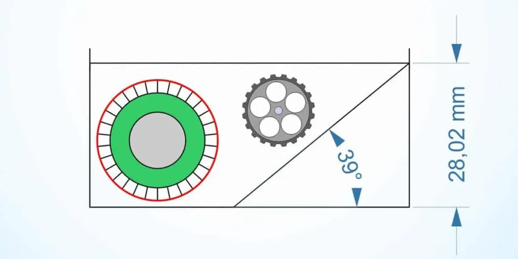 Corel Draw Grundlagen Schulung Beispiel technische Zeichnung