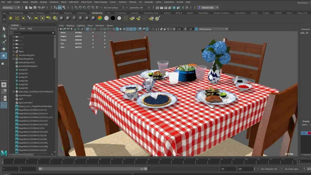 Autodesk Maya Schulung Beispiel 07