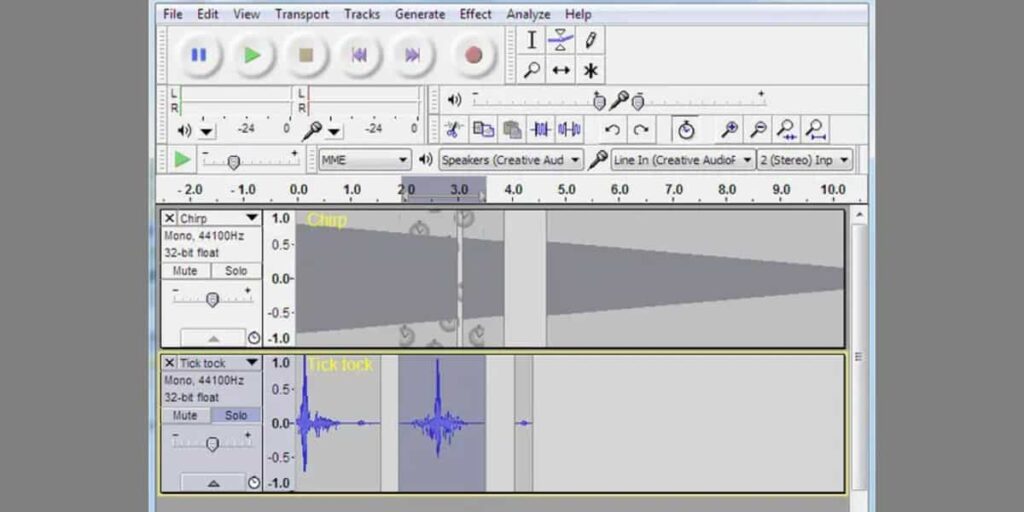 Audacity Schulung Soundbearbeitung