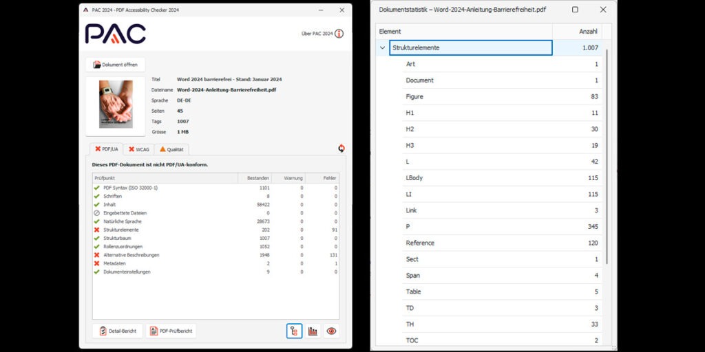 Barrierefreie Dokumente Word Acrobat Schulung 04