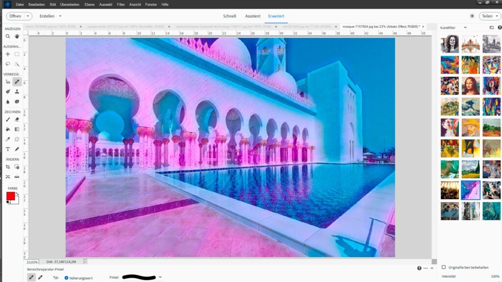 Photoshop Elements Online lernen