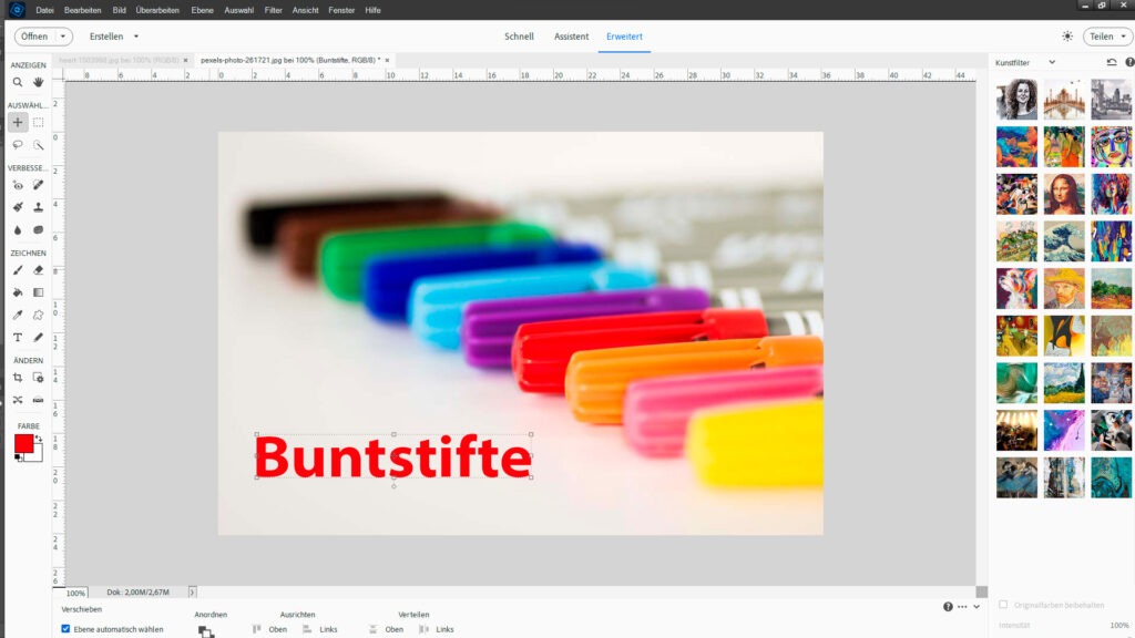 Photoshop Elements Schulung