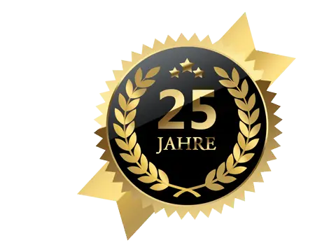25-Jahre-unserTRAINING Siegel