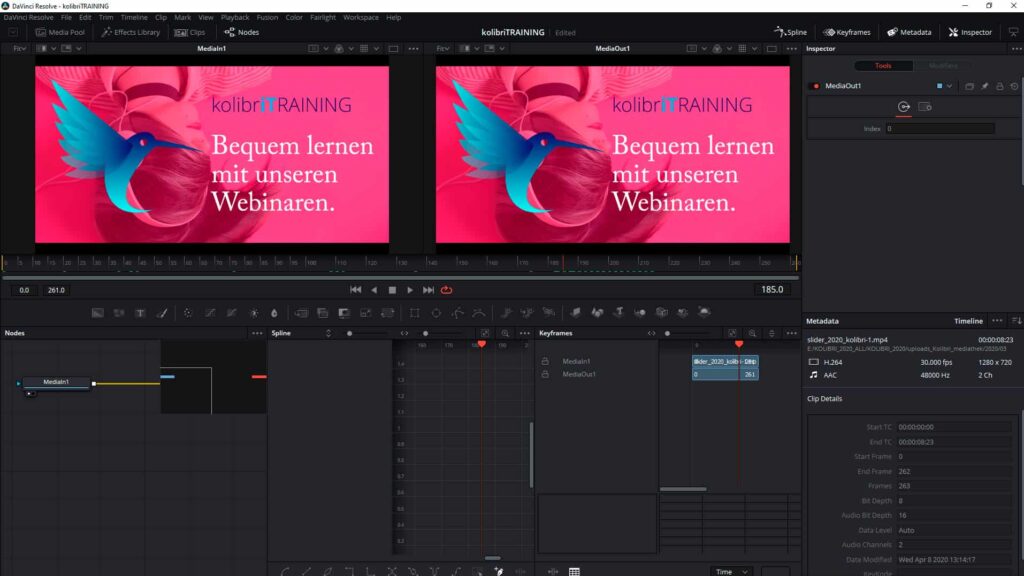 DaVinci Resolve Seminar