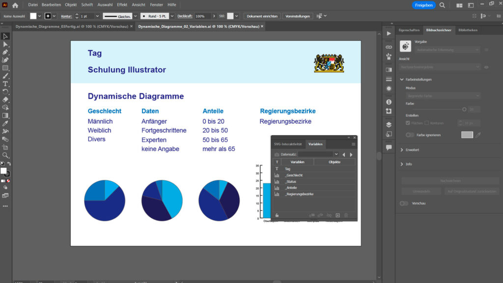 Adobe Illustratror Schulung Diagramme 08
