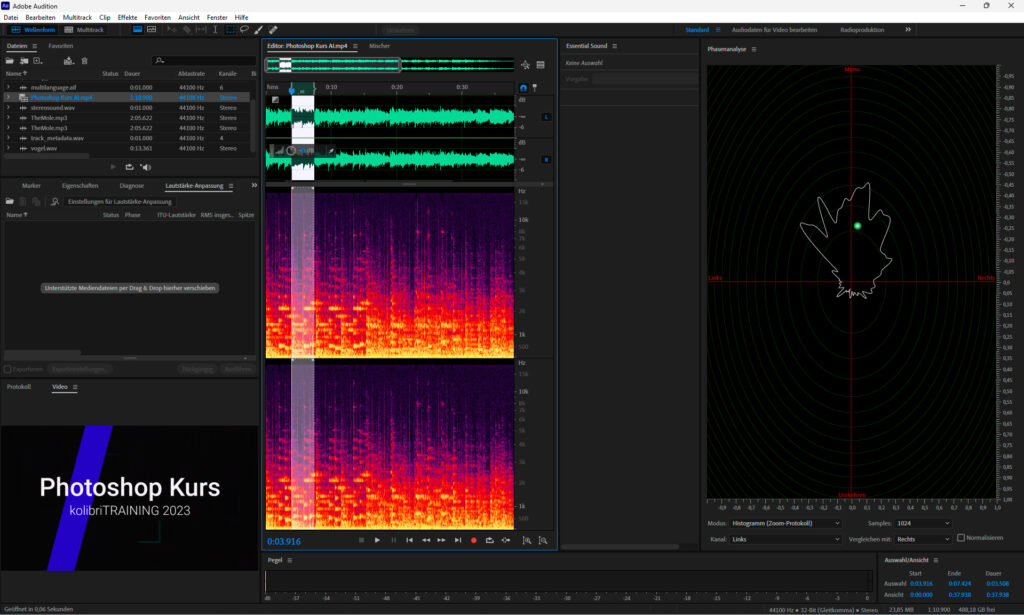 Adobe Audition Kurs