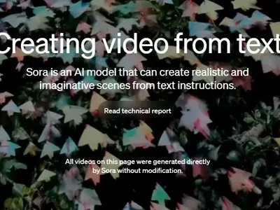 Sora ‒ OpenAI stellt Text-to-Video-Tool vor