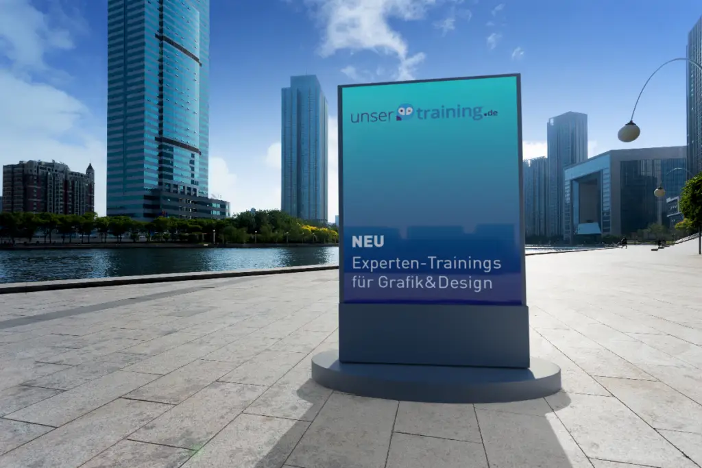Adobe Dimension Schulung Beispiel Design Display
