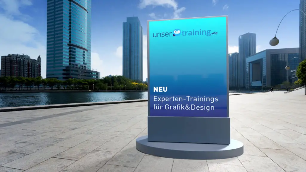 Adobe Dimension Schulung Beispiel Design Display