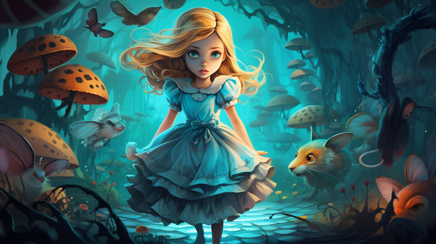 Mit Midjourney 5.2 AI generiertes Bild,  Illustration, Prompt, Schulung Beispiel
