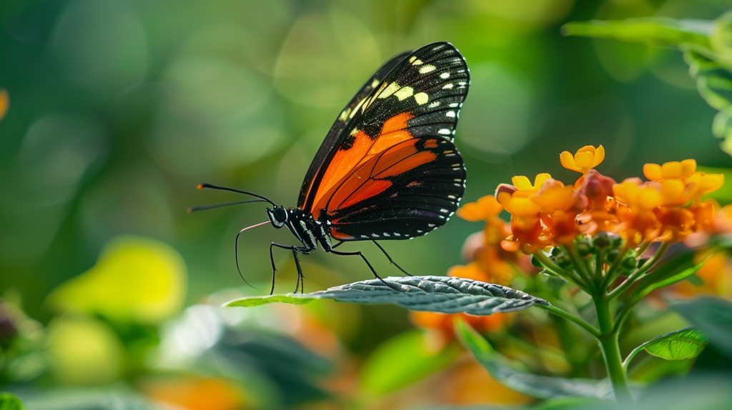 Generiert mit Midjourney Schmetterling