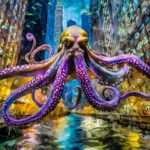 Firefly Riesiger Oktopus dringt in New York City ein 36040