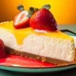 Firefly a delicious cheesecake slice with strawberries on the top 45141 (1)
