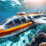 Firefly a futuristic spaceship on an underwater tour in the south seas 27263