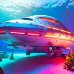 Firefly a futuristic spaceship on an underwater tour in the south seas 33518 (1)