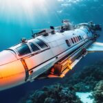 Firefly a futuristic spaceship on an underwater tour in the south seas 33518