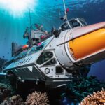 Firefly a futuristic spaceship on an underwater tour in the south seas 36040
