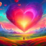 Firefly eine abbildung, die die begriffe liebe, kraft, liebe, energie und natur verbindet 33518