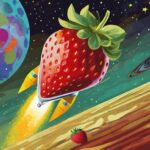 Firefly eine erdbeere fliegt als rakete verkleidet zum mars und begegnet einer neuen galaxie 36040 (1)