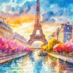 Firefly the spirit of a tamagochi wandering in the city of paris 27263