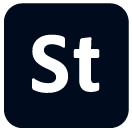Adobe Stock Icon