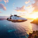 Firefly_A futuristic space ship on a underwater trip in the south sea 399158
