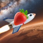 Firefly_Eine Erdbeere fliegt als Rakete verkleidet zum Mars und begegnet einer neuen Galaxie 806463