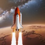 Firefly_Eine Rakete in Form einer Erdbeere fliegt zum Mars und begegnet einer neuen Galaxie 806463