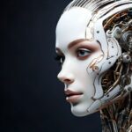 Firefly Bildgenerierung Schulung Beispiel Roboter Frau