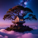 Firefly 4 Beispiel Natur Baumhaus über den Wolken