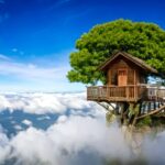Firefly 4 Beispiel Natur Baumhaus über den Wolken