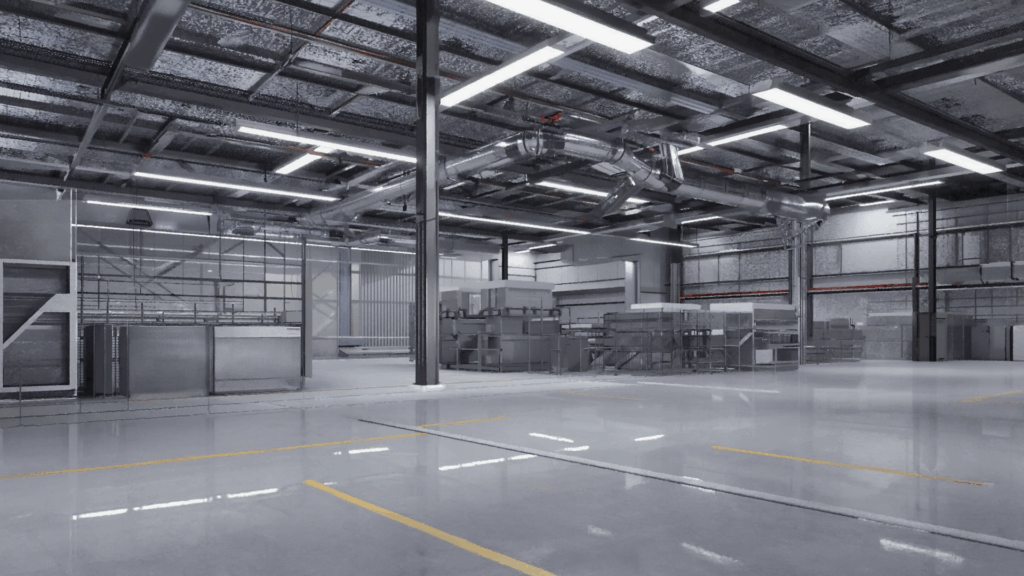 nvidia omniverse schulung warehouse industrial