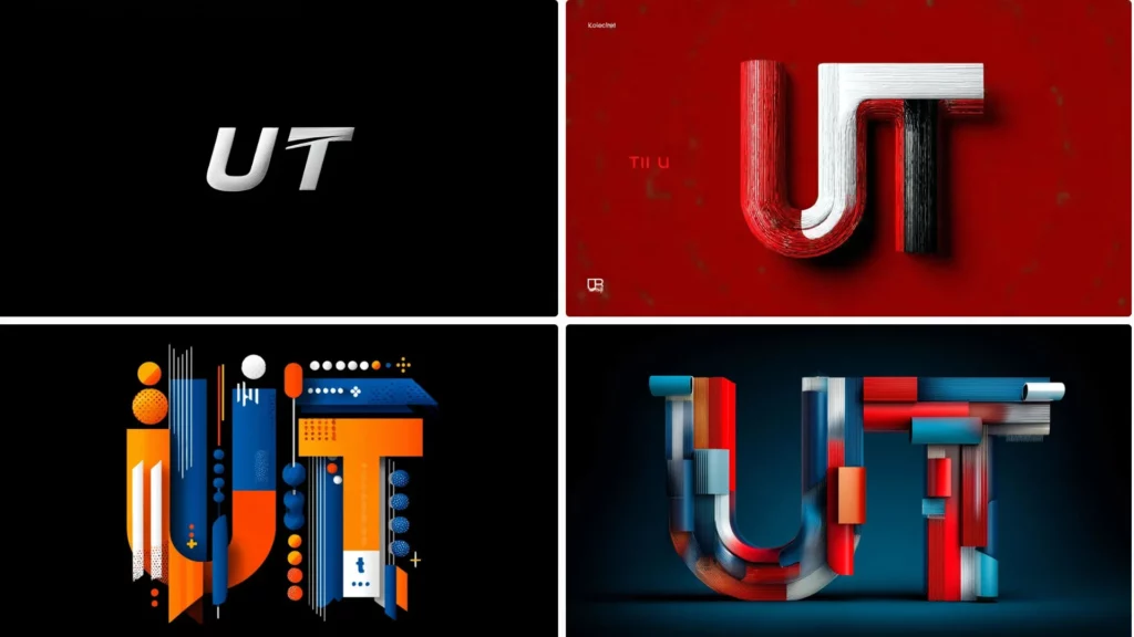 Midjourney Prompts Typografie und Grafikdesign Beispiel Kinetik