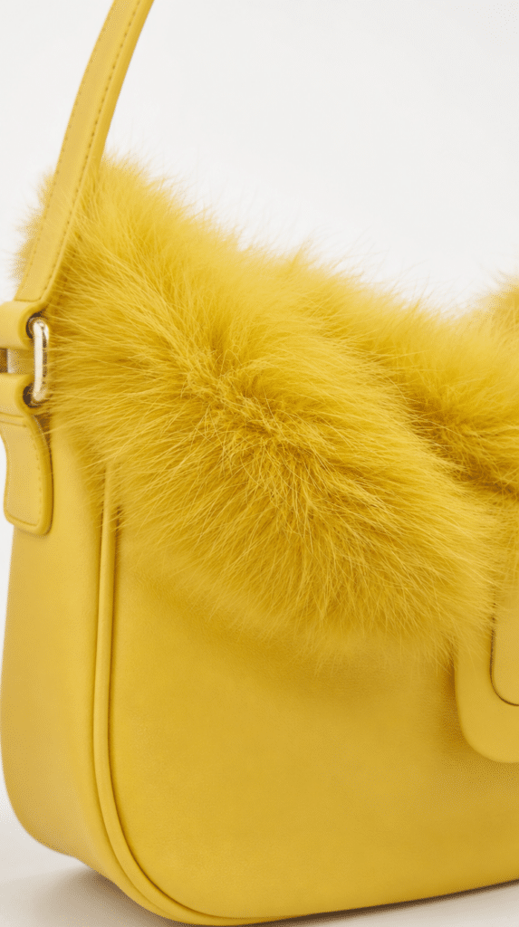 KI generierte Tasche Nahaufnahme, Firefly Board Beispiel
