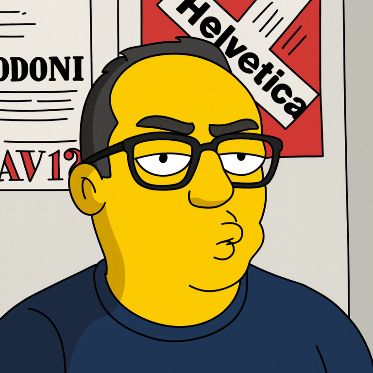 Martin als Simpson