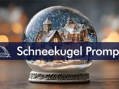 10 Midjourney Schneekugel Prompts
