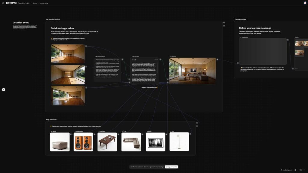 freepik Spaces Screenshot